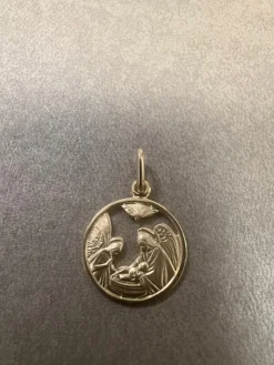 Jesus Baptism Hänge i 14K Guld JHG015> Sale