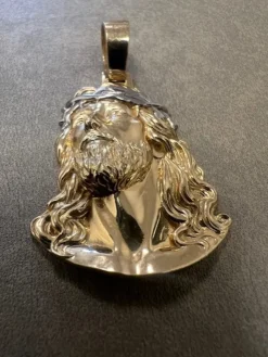 Jesus Hänge i 14K Guld JHG001> Hot