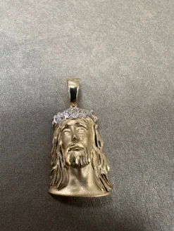 Jesus Hänge i 14K Guld JHG004> Discount