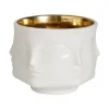 Dora Maar Skål Vit/Guld>Jonathan Adler