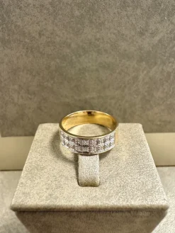 18K Guld – Allians Ring – RBG042 ( Begagnad )><noscript><img width=