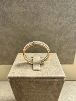 18K Guld – Allians Ring – RBG047 ( Begagnad )><noscript><img width=