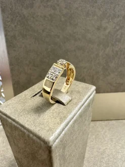 18K Guld – Solitär Ring – RBG043 ( Begagnad )><noscript><img width=