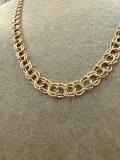 18K Guld Bismarck Halsband – BSH051G><noscript><img width=