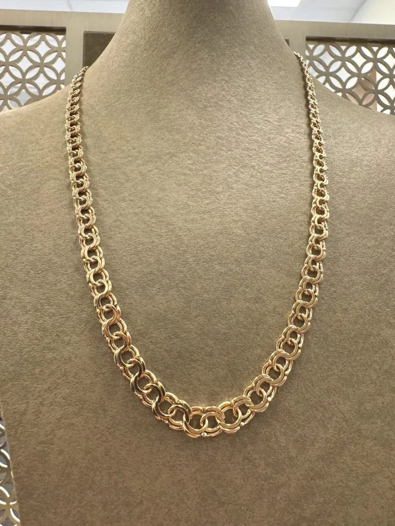 18K Guld Bismarck Halsband – BSH036G> Outlet
