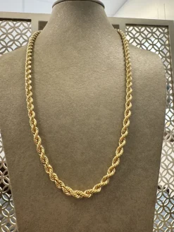 18K Guld Cordell Halsband – CLH007G18> New