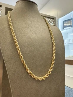18K Guld Cordell Halsband – CLH007G18><noscript><img width=
