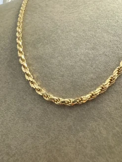 18K Guld Cordell Halsband – CHB009G><noscript><img width=