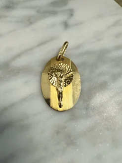 18K Guld Jesus Hänge – HBG041 ( Begagnad )> Outlet