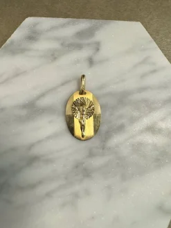18K Guld Jesus Hänge – HBG041 ( Begagnad )> Outlet