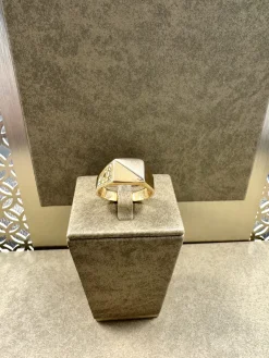 18K Guld Klackring KLR007G18> Clearance