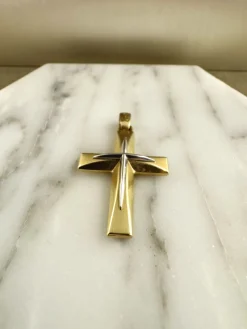 18K Guld Kors – HBG045 ( Begagnad )> Outlet