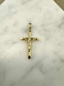18K Guld Kors – KH002G><noscript><img width=