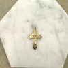 18K Guld Kors – KH024G> Hot