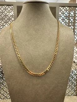 18K Guld Pansar Halsband – PLH003G18> Hot