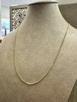 18K Guld Pansar Halsband – PLH006G18><noscript><img width=