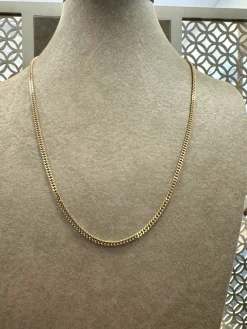 18K Guld Pansar Halsband – PLH005G18> Hot