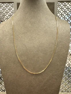 18K Guld Pansar Halsband – PLH008G18> Hot