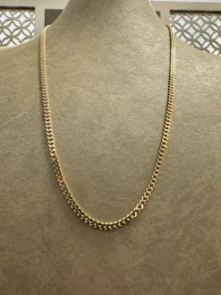 18K Guld Pansarlänk Halsband – GC-PAN-1528-HB> Best