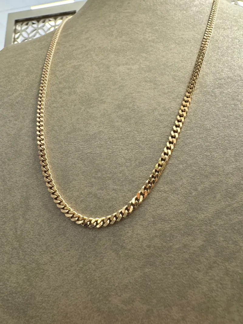 18K Guld Pansarlänk Halsband – GC-PAN-1528-HB> Best
