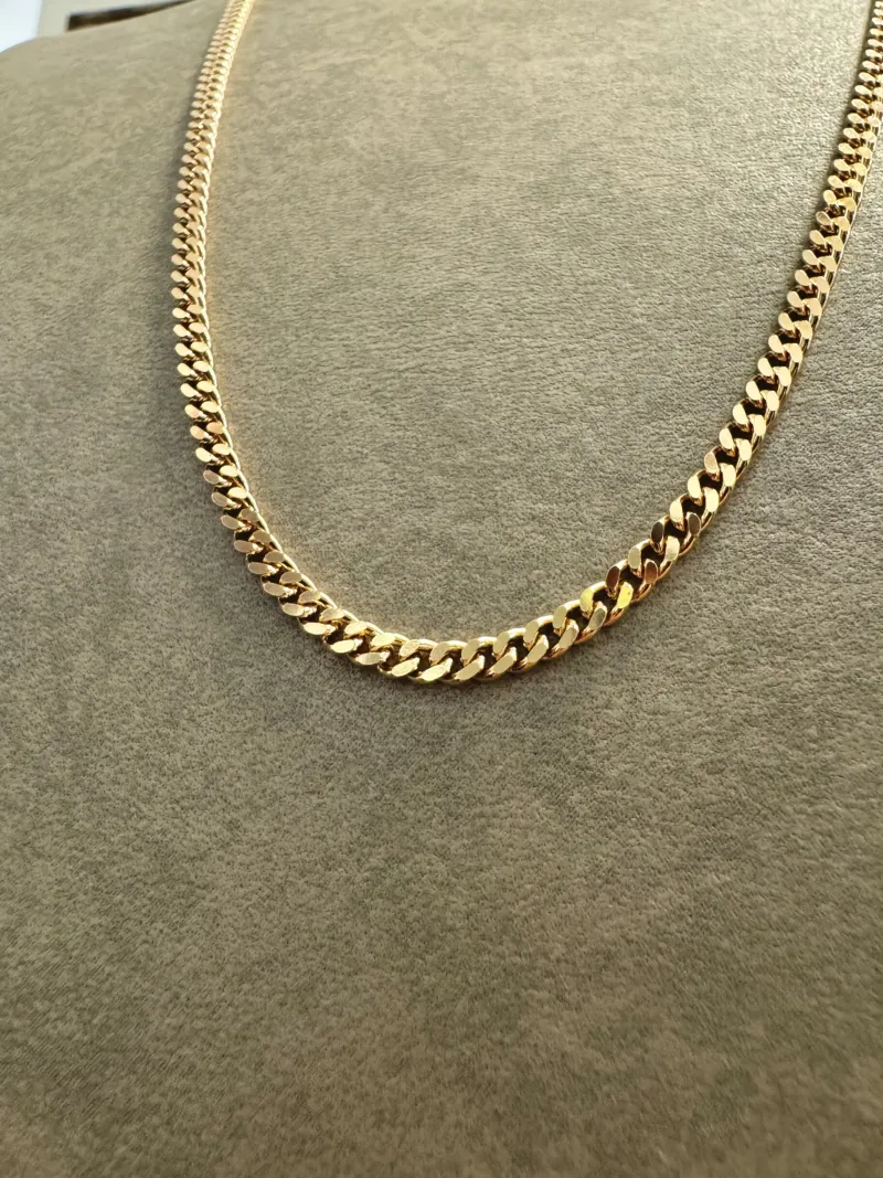 18K Guld Pansarlänk Halsband – GC-PAN-1528-HB> Best