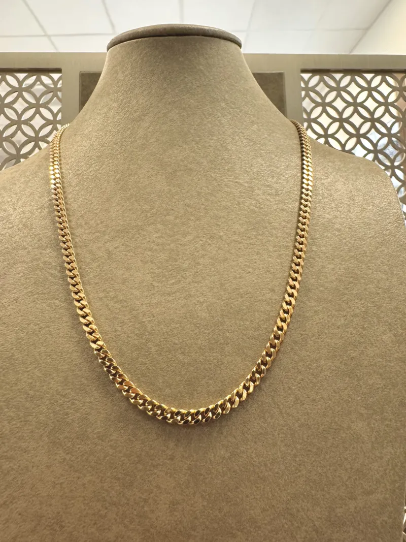 18K Guld Pansarlänk Halsband GC-PAN-2406-HB> Discount