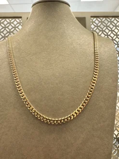 18K Guld Pansarlänk Halsband GC-PAN-2959-HB> Online
