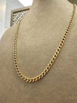 18K Guld Pansarlänk Halsband – GC-PAN-2238-HB><noscript><img width=