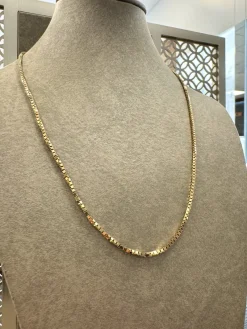 18K Guld Venezia Halsband – VZH003G18> Hot