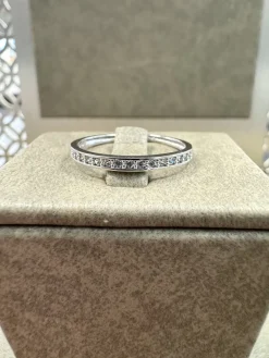 18K Vitguld Allians ring – RBG031 ( Begagnad )><noscript><img width=