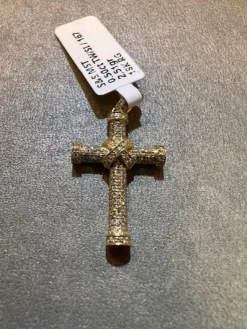 Kors i 18K Guld med 0,50ct TW/SI Diamanter – KG003><noscript><img width=