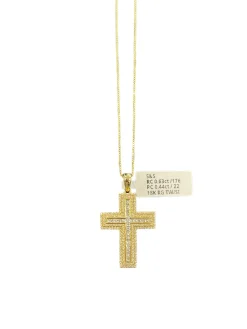Kors i 18K Guld med 1,07ct TW/SI Diamanter – KG002>