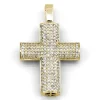 Kors i 18K Guld med 0.55ct TW/SI Diamanter – MSG02G> Sale