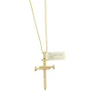 Kors i 18K Guld med 1,15ct TW/SI Diamanter – KG001> Discount