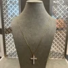 Kors i 18K Guld med 0,80ct W/SI Diamanter – CI676C> Online