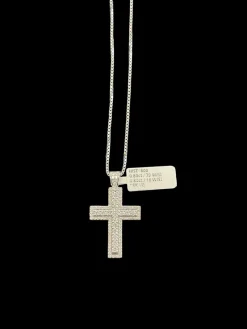 Kors i 18K Vitguld med 1,6ct W/SI Diamanter – KVG001> Best