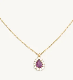 Amelie Halsband – Amethyst (Guld) 40423><noscript><img width=