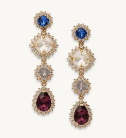 Celia Örhängen Guld – Sapphire (66061)>Lily And Rose Outlet