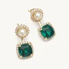 Colette Örhängen – Emerald Square (Guld) 61249>Lily And Rose