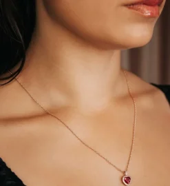 Lily And Rose Delphine Halsband – Pink Ruby (Guld) 41121><noscript><img width=