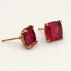 Desiree Studs – Garnet>Lily And Rose