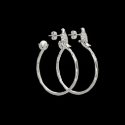 Eden Hoop Örhängen- Ivory (Silver) 62762 ( Kampanj )>Lily And Rose Best