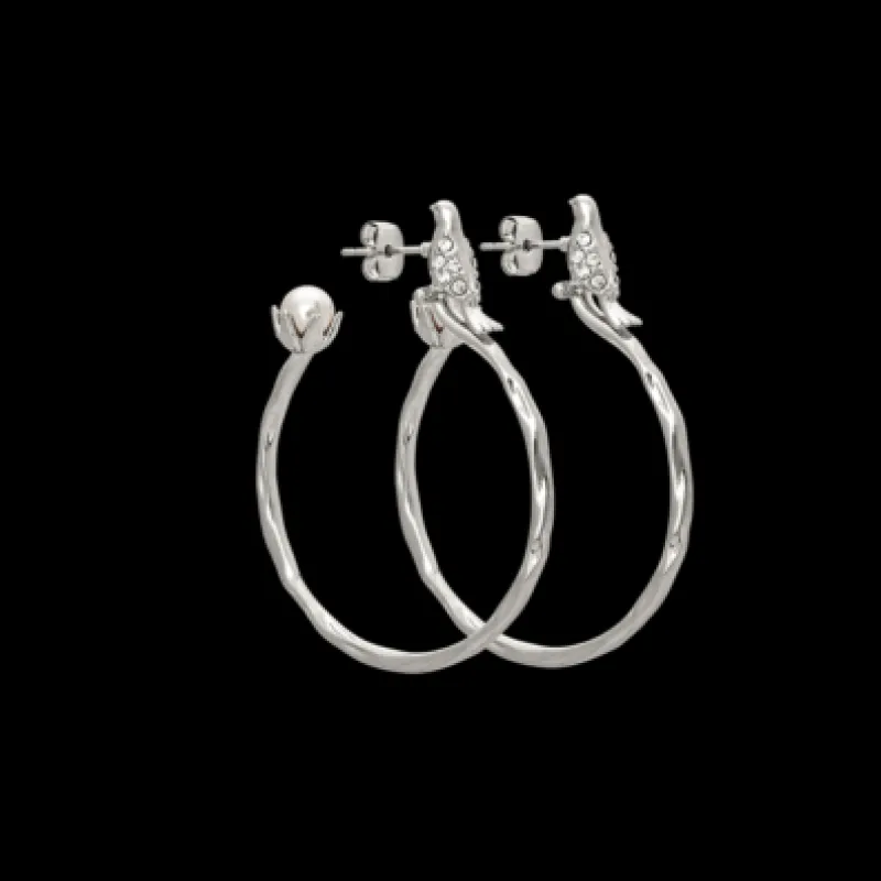 Eden Hoop Örhängen- Ivory (Silver) 62762 ( Kampanj )>Lily And Rose Best