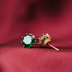 Elenora Stud Örhängen – Emerald>Lily And Rose Hot