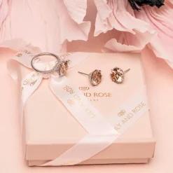 Elenora studs Champagne – Silver><noscript><img width=