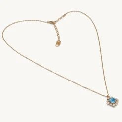 Emily Halsband Guld – Icey Blue (241069)>Lily And Rose Clearance