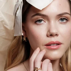 Eponine Hoops Örhängen Guld><noscript><img width=
