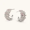 Laurel Hoops Örhängen- Silver 66031>Lily And Rose Sale
