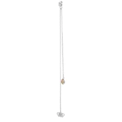 Logo Chain Drop Crystal (Silver) 20101>Lily And Rose