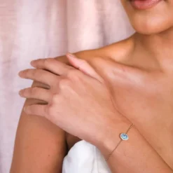 Miss Luna Armband – Aquamarine (Guld) 51161>Lily And Rose Discount